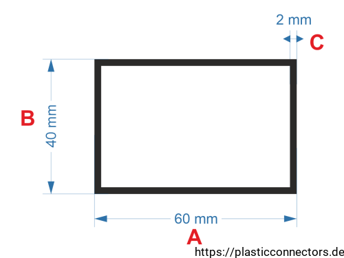 Aluminiumprofil Rechteckrohr Abmessungen 60x40mm.png